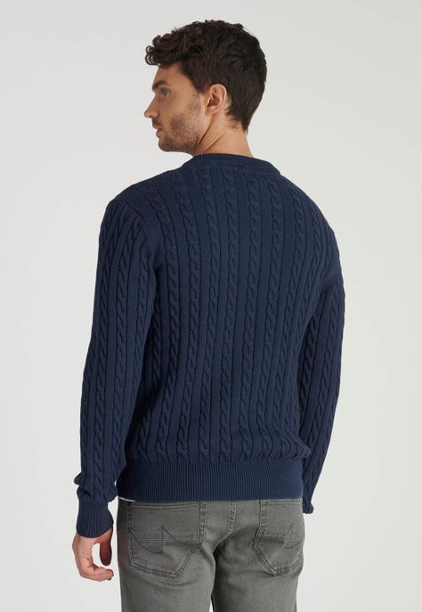 Sweater Malaga Heritage Navy-3