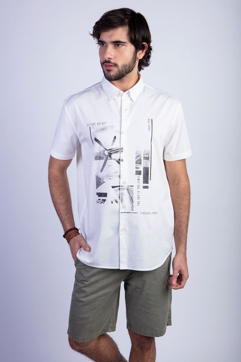 Camisa Indiana Fj White-0