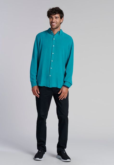 Camisa Miami Sport Lyocell Fj Dk River-1