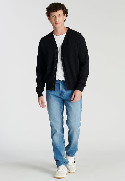 Cardigan Boiro Heritage Black-1