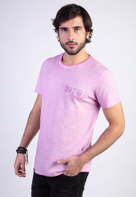 Polera Dirty Wash New York Pink-0