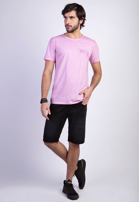 Polera Dirty Wash New York Pink-2