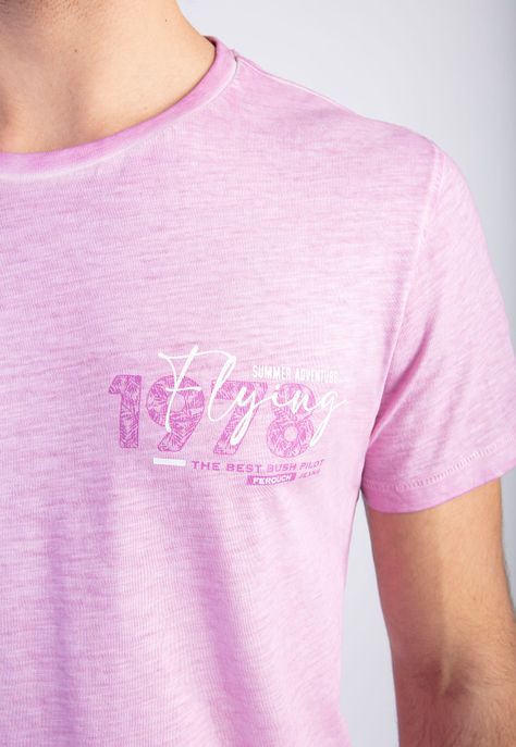 Polera Dirty Wash New York Pink-3