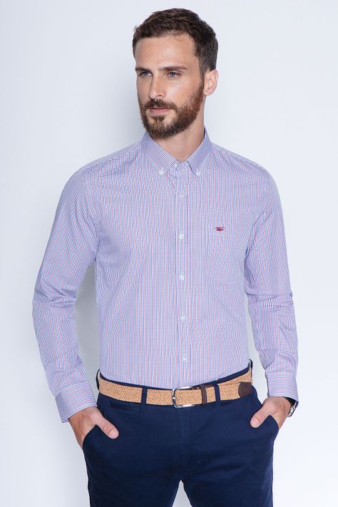 Camisa Cuadro Dakota Sm Red-0