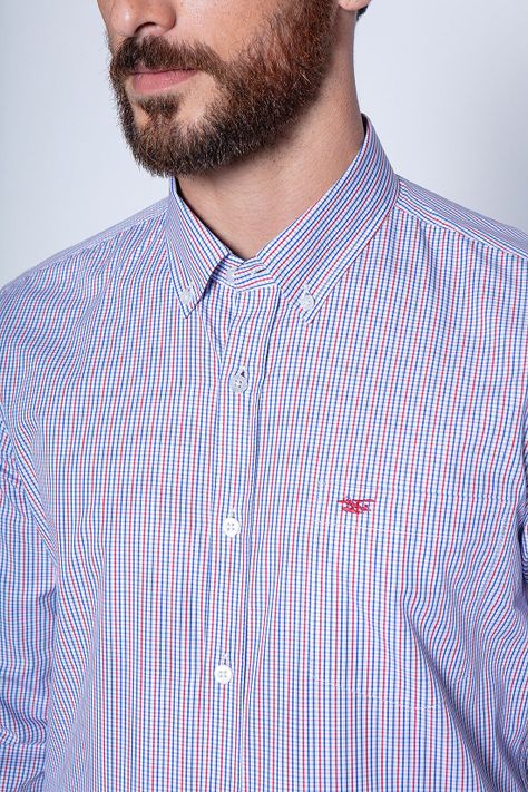 Camisa Cuadro Dakota Sm Red-4
