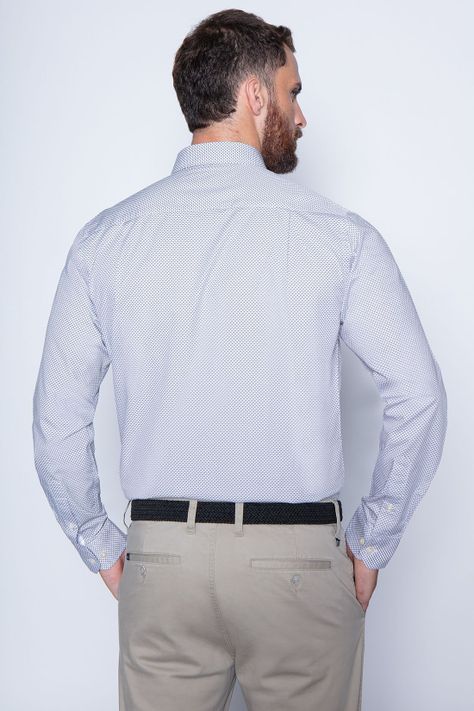 Camisa Estampada Montana Sm Grey-1
