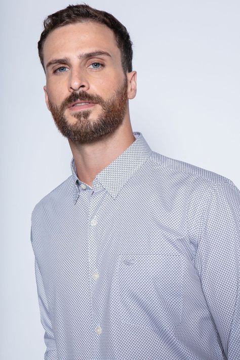 Camisa Estampada Montana Sm Grey-2