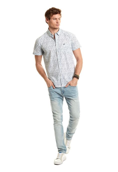 CAMISA ESTAMPADA UTAH F SKY-1