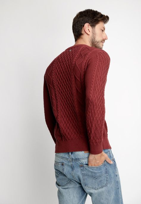 Sweater Texas Merlot-1