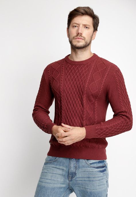 Sweater Texas Merlot-0