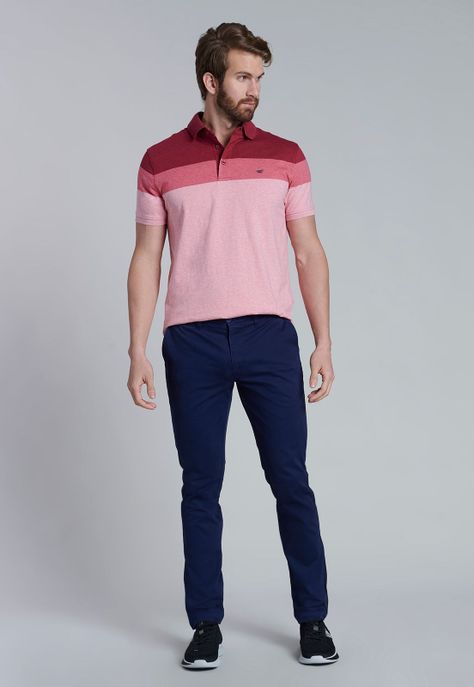 Pantalón Twill Slim /33 Dk.Blue-1