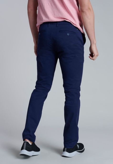 Pantalón Twill Slim /33 Dk.Blue-3