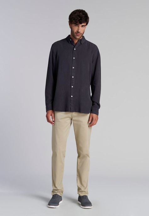 Camisa Miami Sport Lyocell Fj Black-1