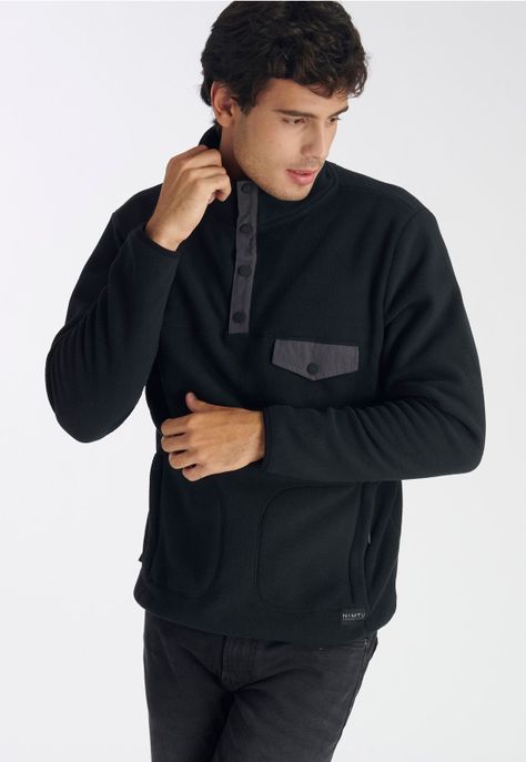 Fleece Tronador Casual Black-4