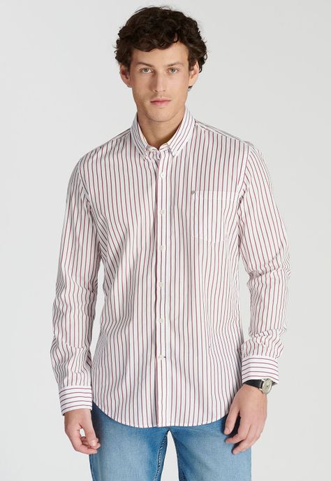 Camisa Lincoln Heritage Cherry-0