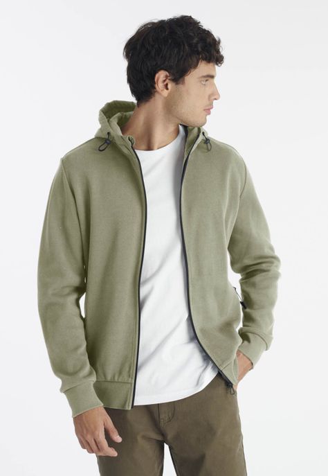 Polerón Montt Casual Olive-0