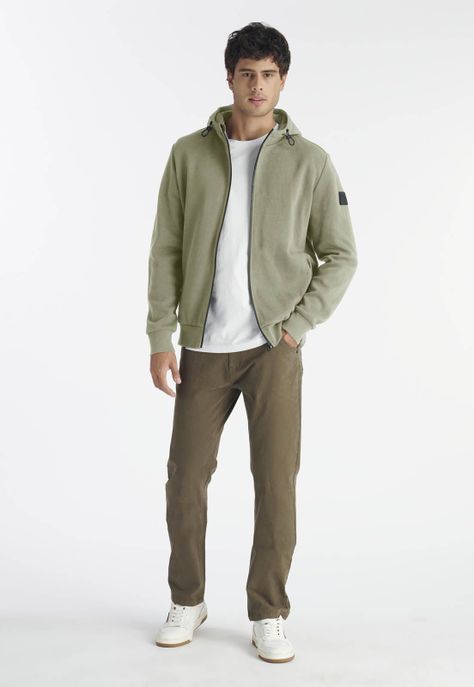 Polerón Montt Casual Olive-1