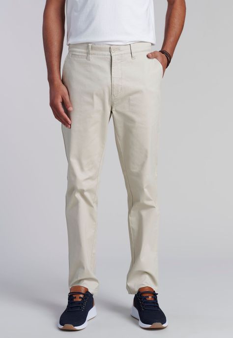 Pantalón Twill Sand Slim /31-0