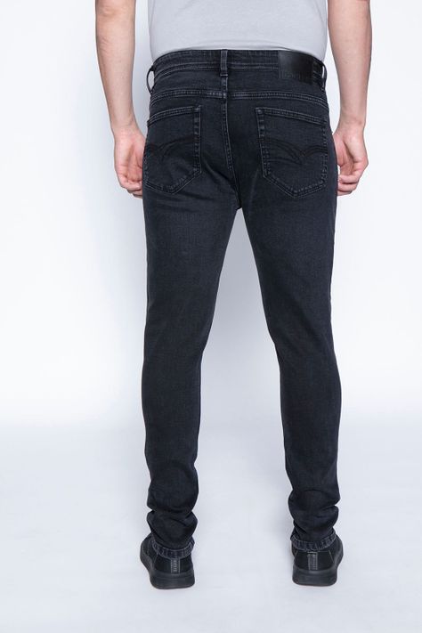 Jeans Básico Auburn Fj Black-1