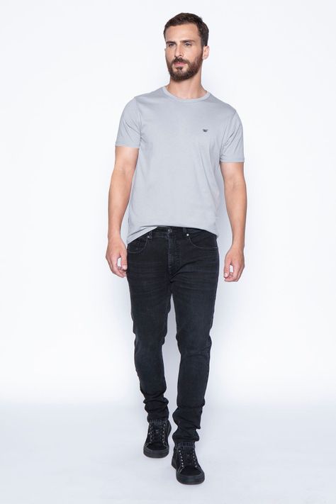 Jeans Básico Auburn Fj Black-3