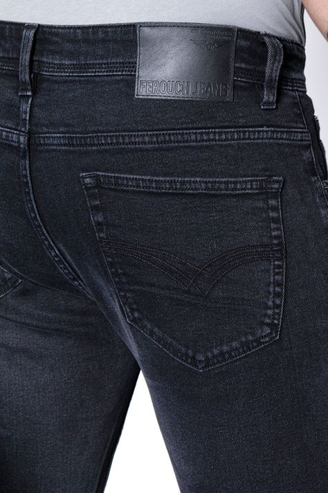 Jeans Básico Auburn Fj Black-4