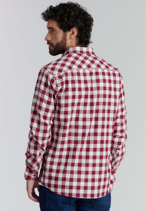Camisa Denver Fjs Burgundy-3