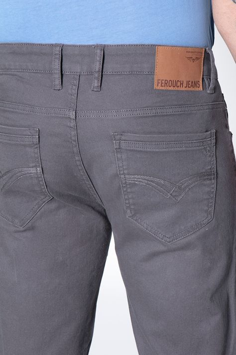 Jeans Color Fj Grey-4