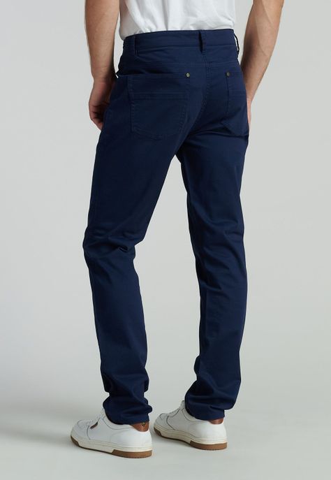 Pantalón Five Pocket Fr Dk. Blue-3