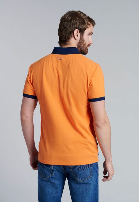 Polera Polo Denver Orange-3