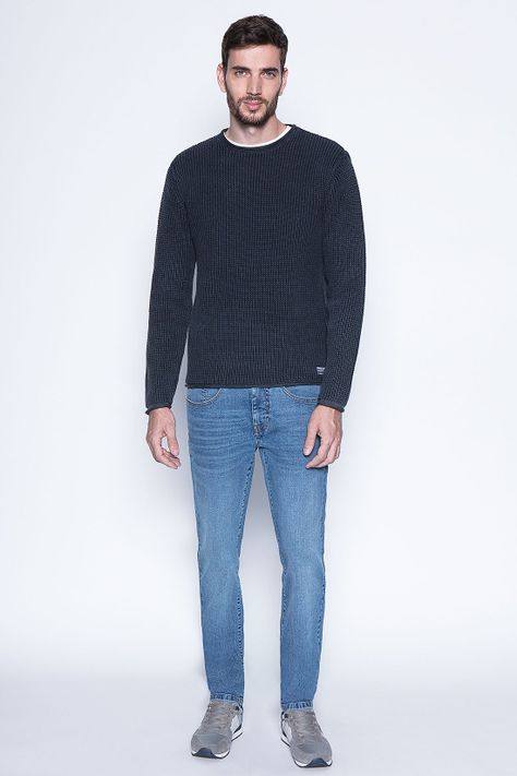 Sweater Navy Camden Fj-3