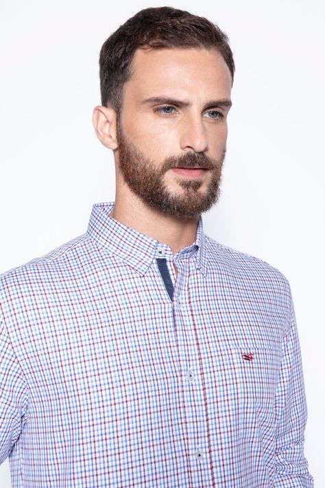Camisa Checkered Madison Sm Red-2