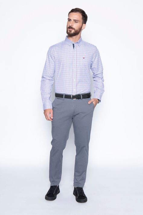 Camisa Checkered Madison Sm Red-3