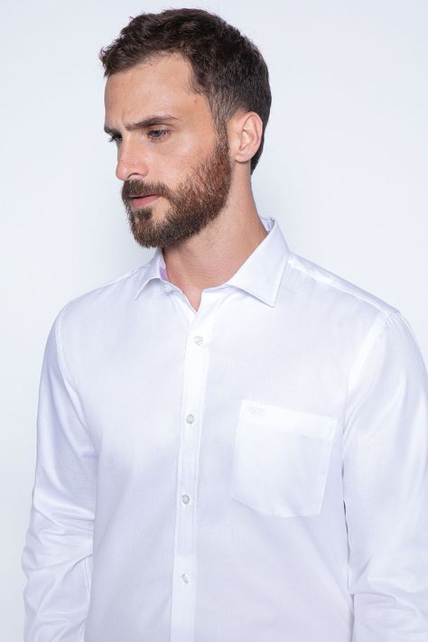 Camisa Smart Casual Georgia White-2