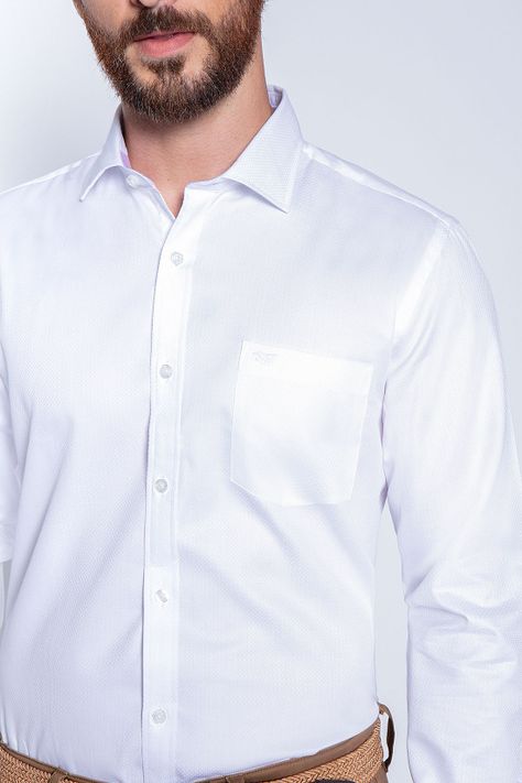Camisa Smart Casual Georgia White-4