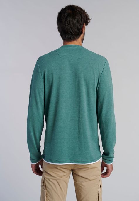 Polera Ml Dobel Indiana Green-3