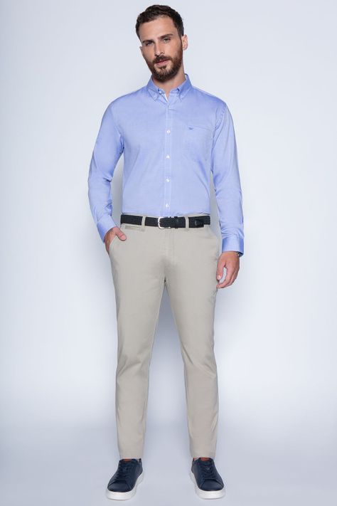 Pantalón Almond Twill Slim /33-3