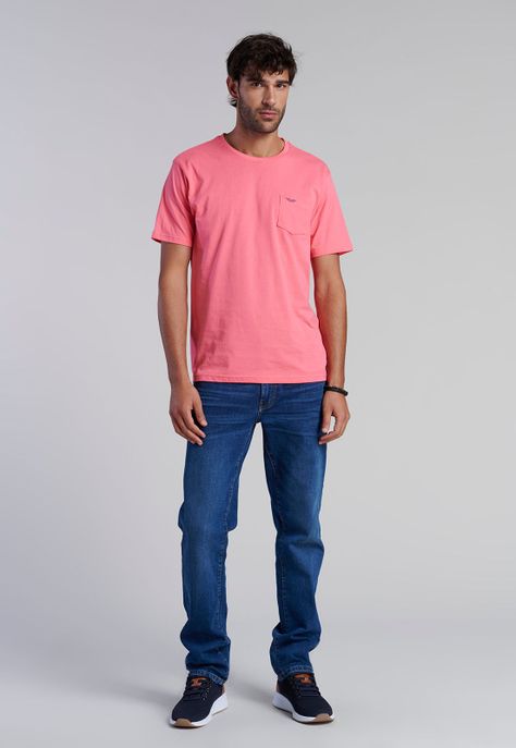 Polera Bolsillo Houston Lt Coral-1