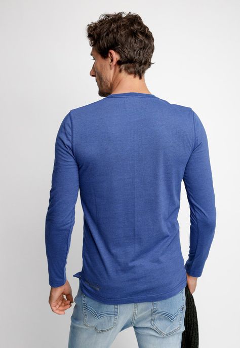 Polera Maryland Blue Melange-1