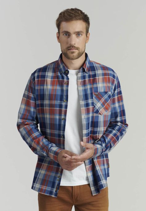 Camisa Harlem Fjs Brick-0