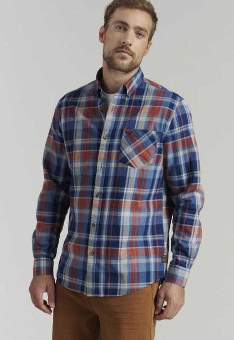 Camisa Harlem Fjs Brick-4