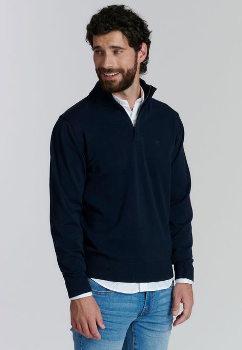 Sweater Oklahoma F Business Navy-0