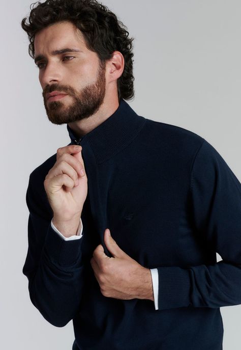 Sweater Oklahoma F Business Navy-4