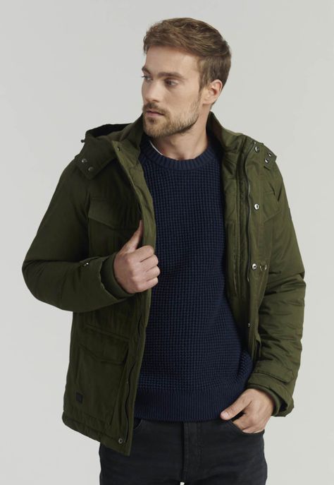 Chaqueta Albany Fjs Forest-0