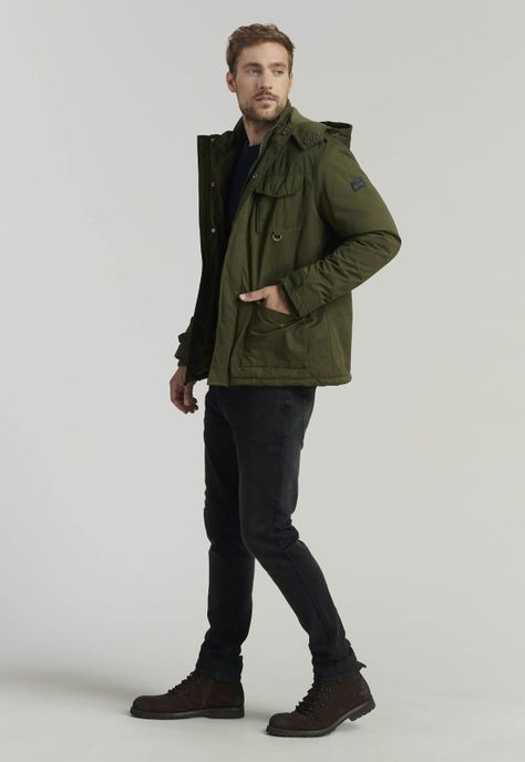 Chaqueta Albany Fjs Forest-1