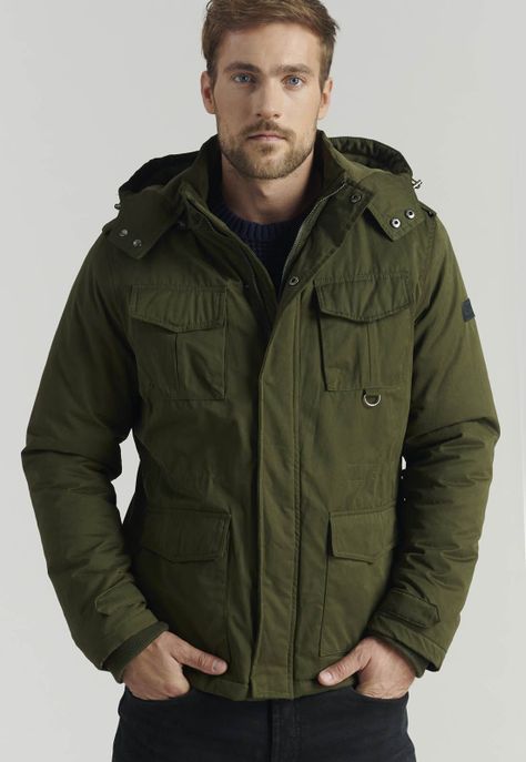 Chaqueta Albany Fjs Forest-4
