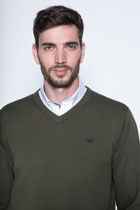 Sweater Smart Casual L/S Military-2