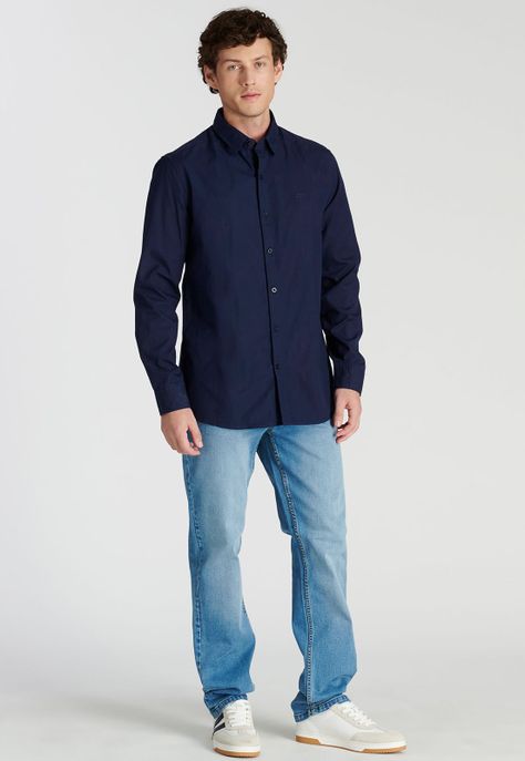 Camisa Bedford Avant-Garde Navy-1