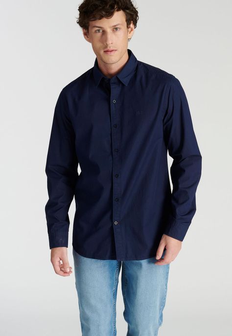 Camisa Bedford Avant-Garde Navy-4