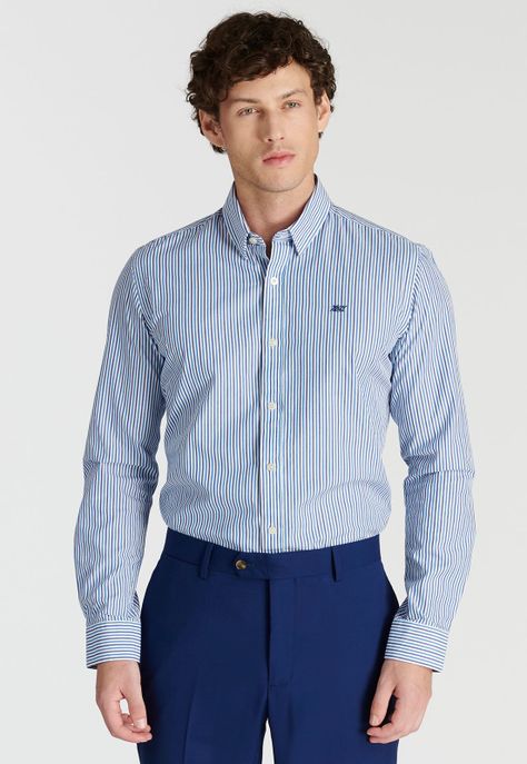 Camisa David Heritage Navy-0