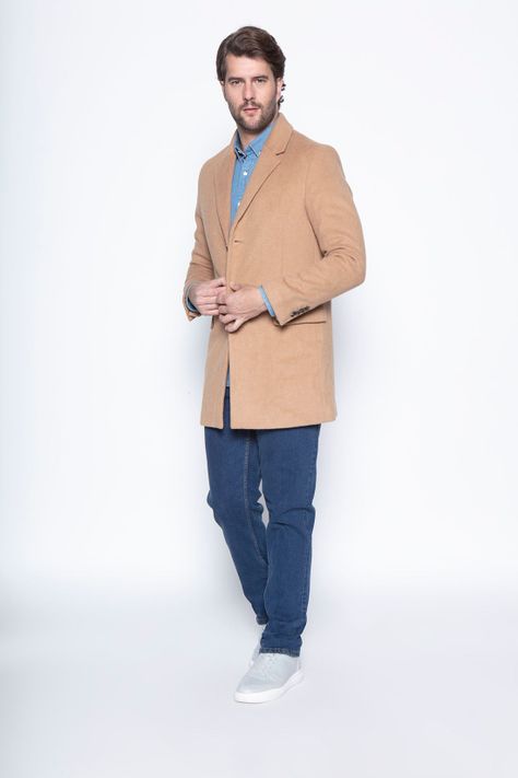 Abrigo Prince Dk Camel-2